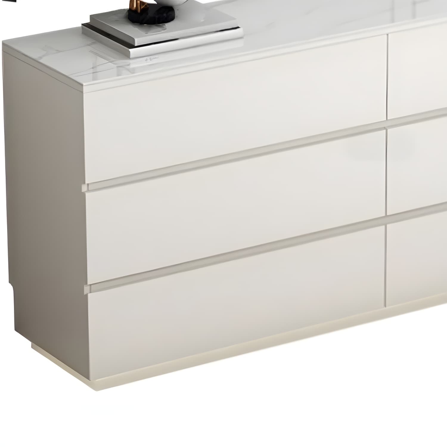 13.65-inch W Stone Storage Chest Dresser Modern Storage Chest - image 6