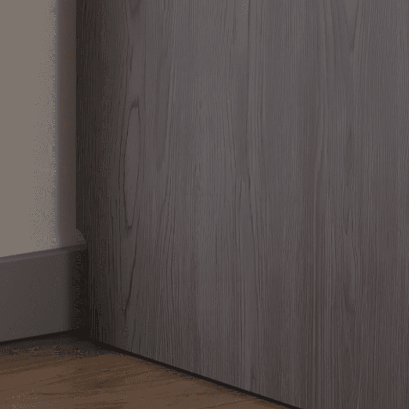 Light Gray Modish Manufactured Wood Independent Armoire Cabinet with 2 Drawers/4 Drawers, Interior Shelves, and Clothing Rod - image 6