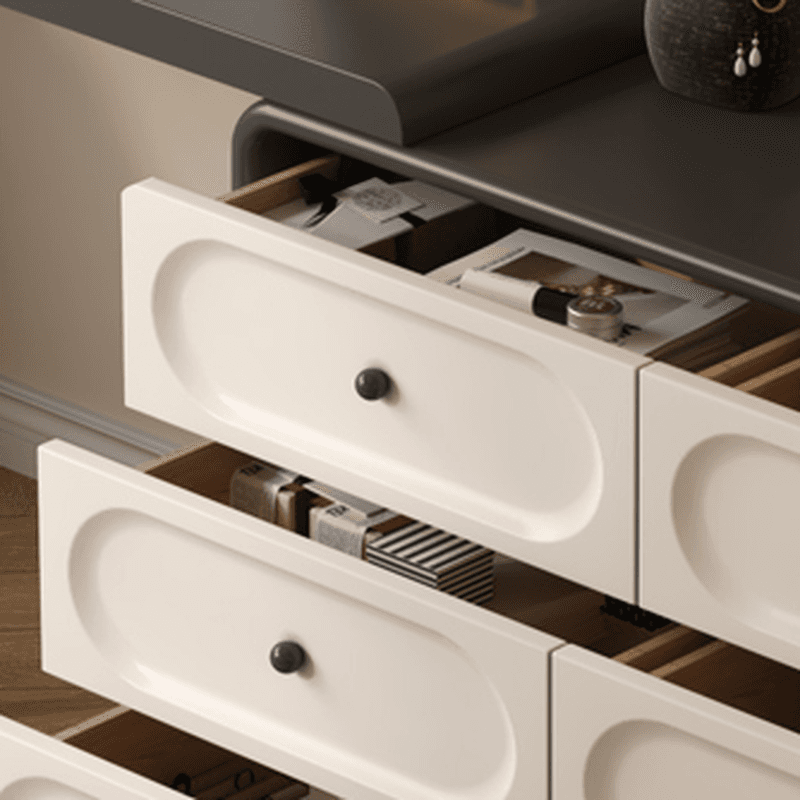 Midnight Black Scalable Makeup Vanity for Sleeping Room with Push-Pull Feature - image 7