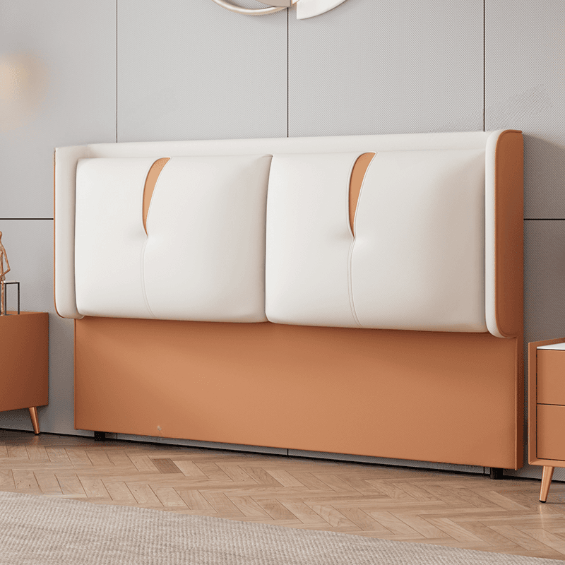 Simplistic Wingback Headboard in Pine Wood with No Distressing, Rectangular Shape for King/Queen/Full Bed, Featuring Sponge Upholstery and Standard Height - image 6