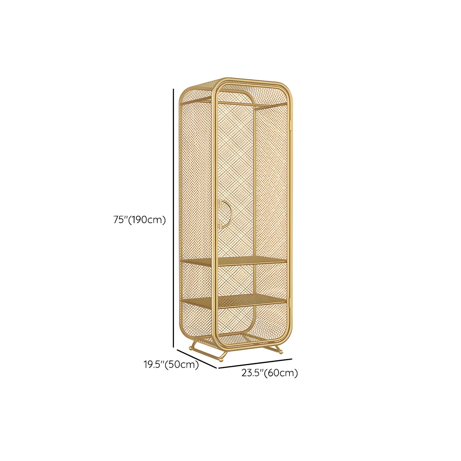 Contemporary Wardrobe Closet Metal Wardrobe Cabinet for Bedroom - image 22