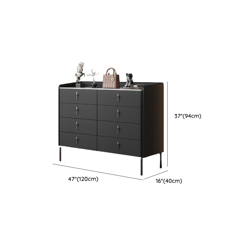 Modern Simple Style Stone Double Dresser/Bachelor Chest, Horizontal/Vertical - image 22