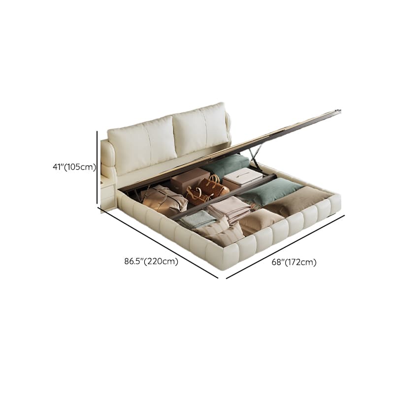 Chalk Storage Included/Pallet Bed Frame with Leg and Lumber Frame for Living Room in a Modern Simple Style - image 11