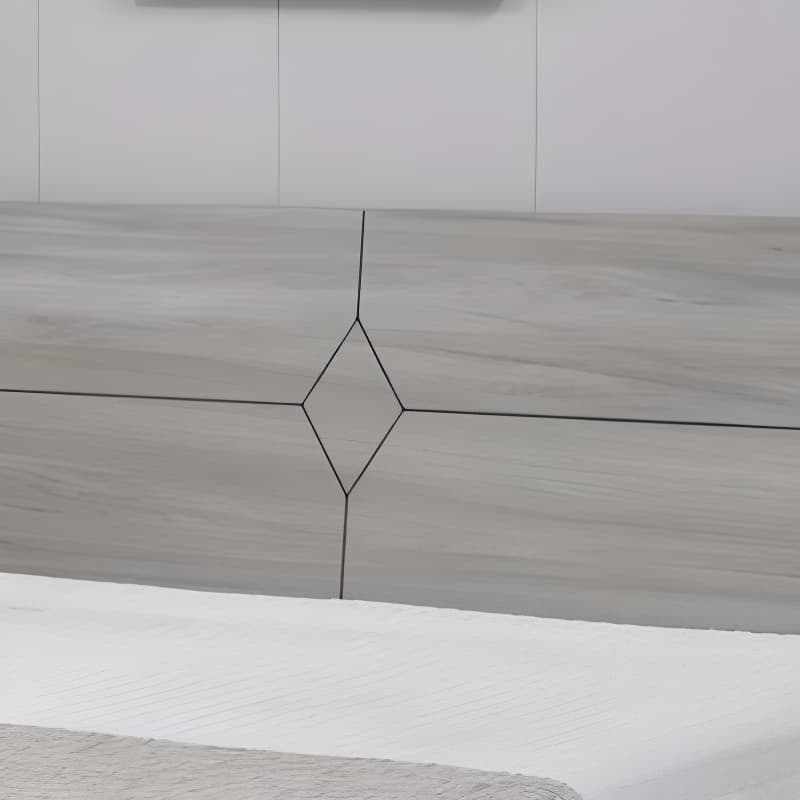 Simplistic Panel Headboard in Reclaimed Wood with No Distressing, Rectangular Shape for Full/Queen/Twin XL Bed, Free-standing Standard Height - image 3