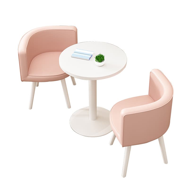 Modern Simple Style Recycled Wood Dining Table Set for 2 - image 15