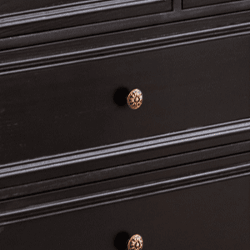 Casual Raw Wood Console Dresser/Semainier with 5/7/9 Drawers in Horizontal/Vertical Orientation - image 8