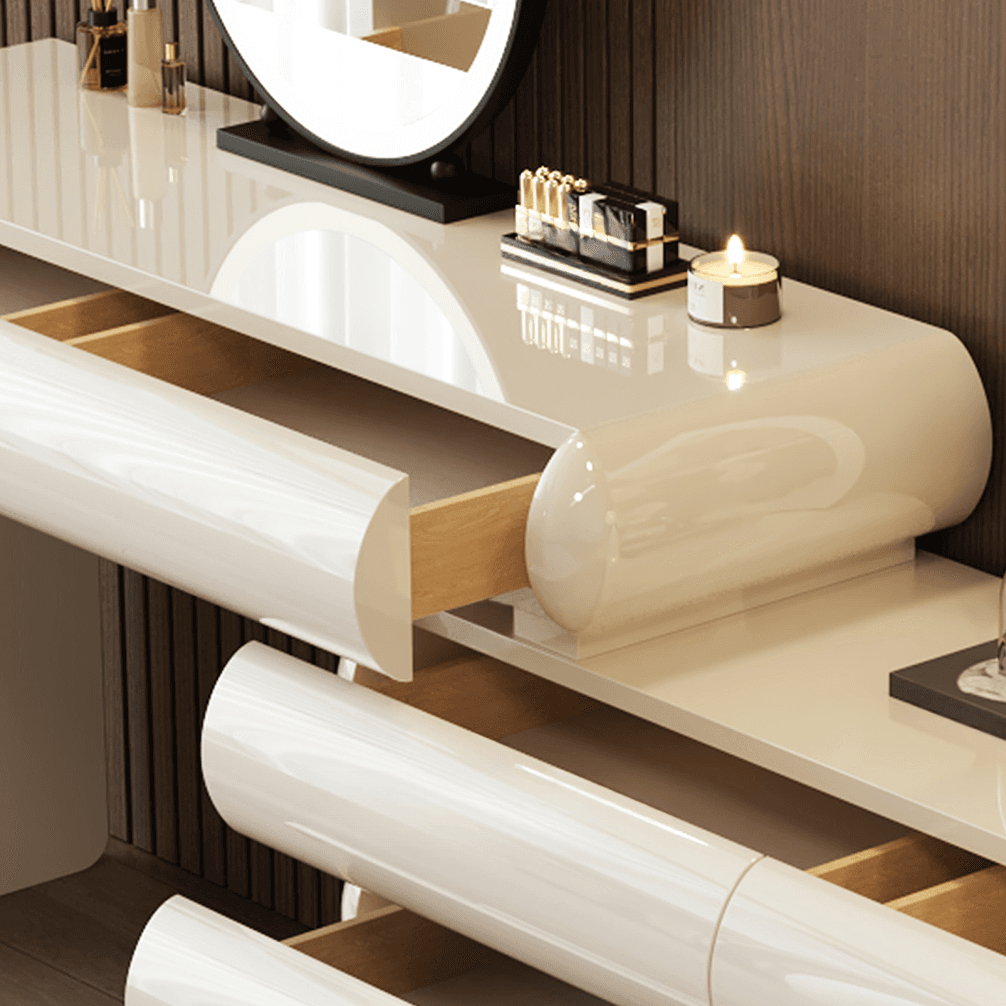 Multi-Purpose Vanity Set with Lighting, Scalable Telescopic, Push-Pull, 2-in-1 Functionality, Adjustable Touch, and Brightness - image 5