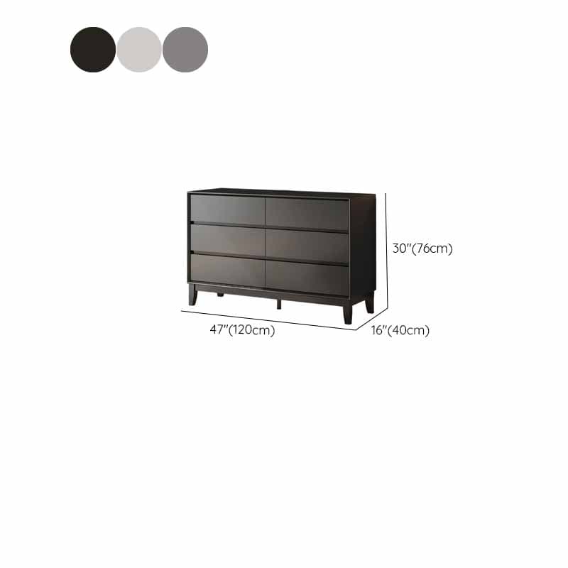 Simple Raw Wood Console Dresser/Bachelor Chest/Lingerie Chest with 6/8/5 Drawers Horizontal/Vertical - image 15