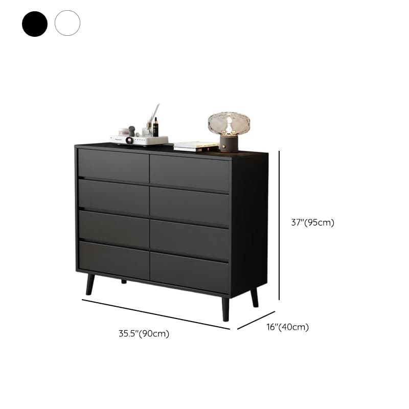 Modern Hardwood Vertical/Horizontal Console Dresser/Semainier/Bachelor Chest with 8 Drawers/5 Drawers/4 Drawers - image 24