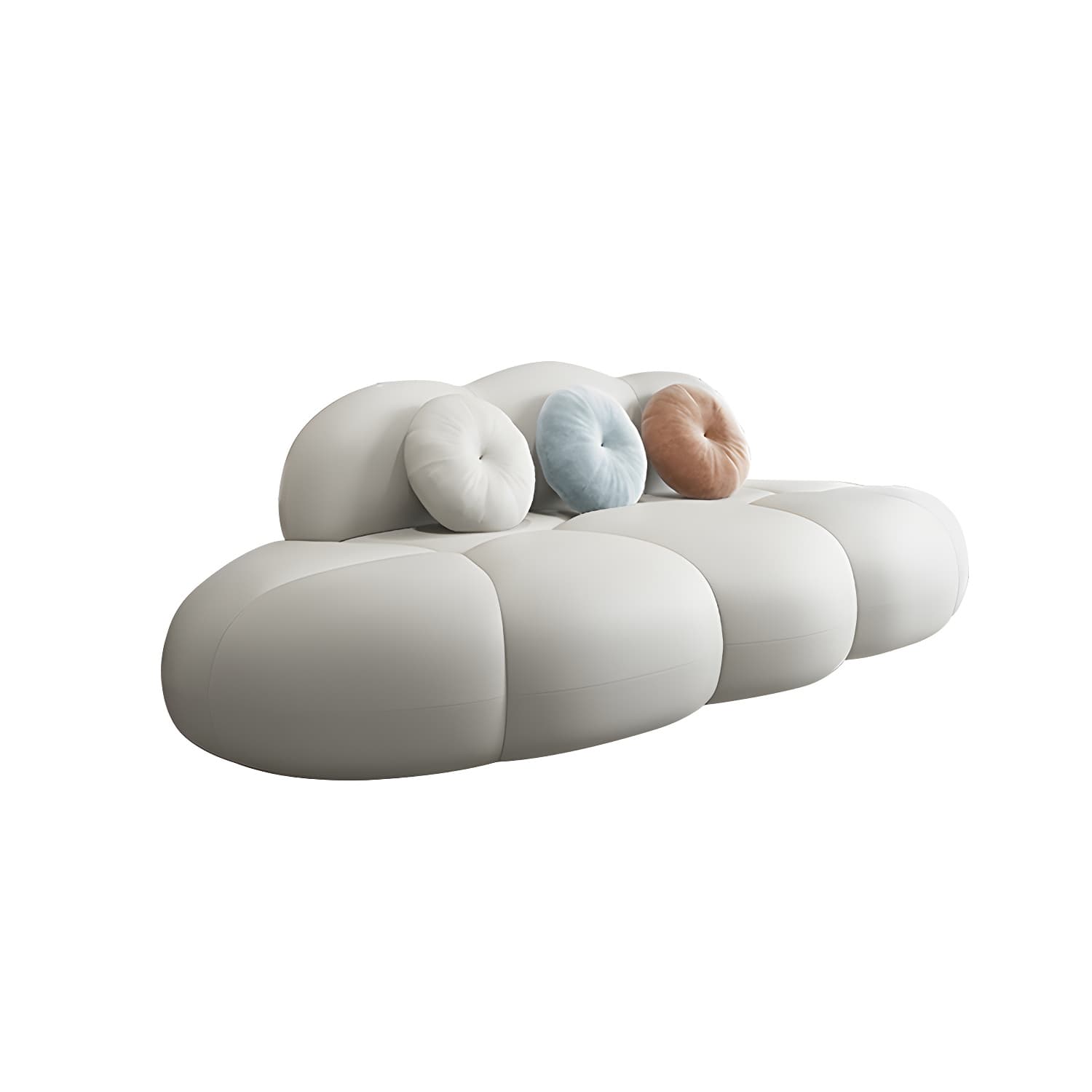 Contemporary Stationary Living Room Armless Standard Cushions Sofa - image 20