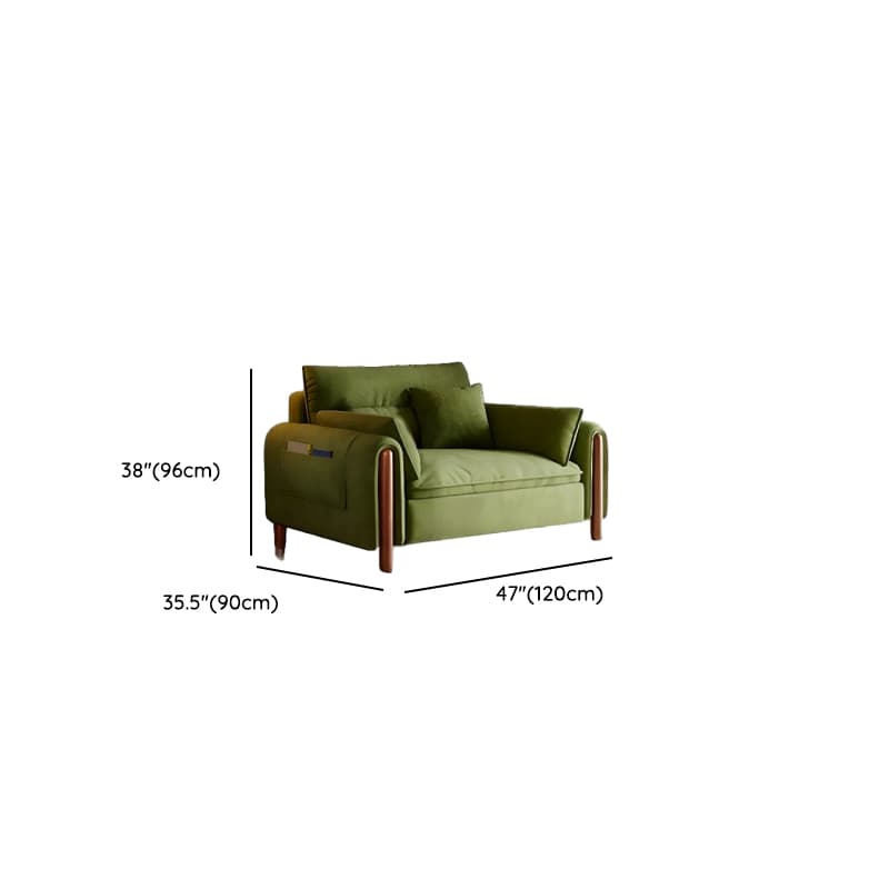 Straight/L-Shape Olive Green Sofa/Corner Sectional with Horizontal/Left Orientation - image 10