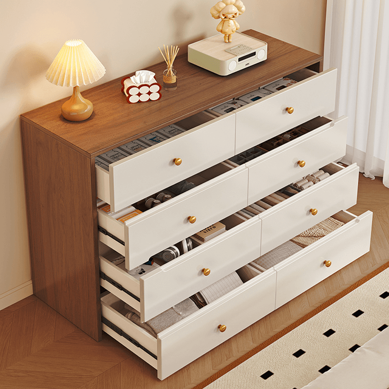 Simple Reclaimed Wood Double Dresser/Bachelor Chest with 6/8/5 Drawers in Horizontal/Vertical Orientation - image 7