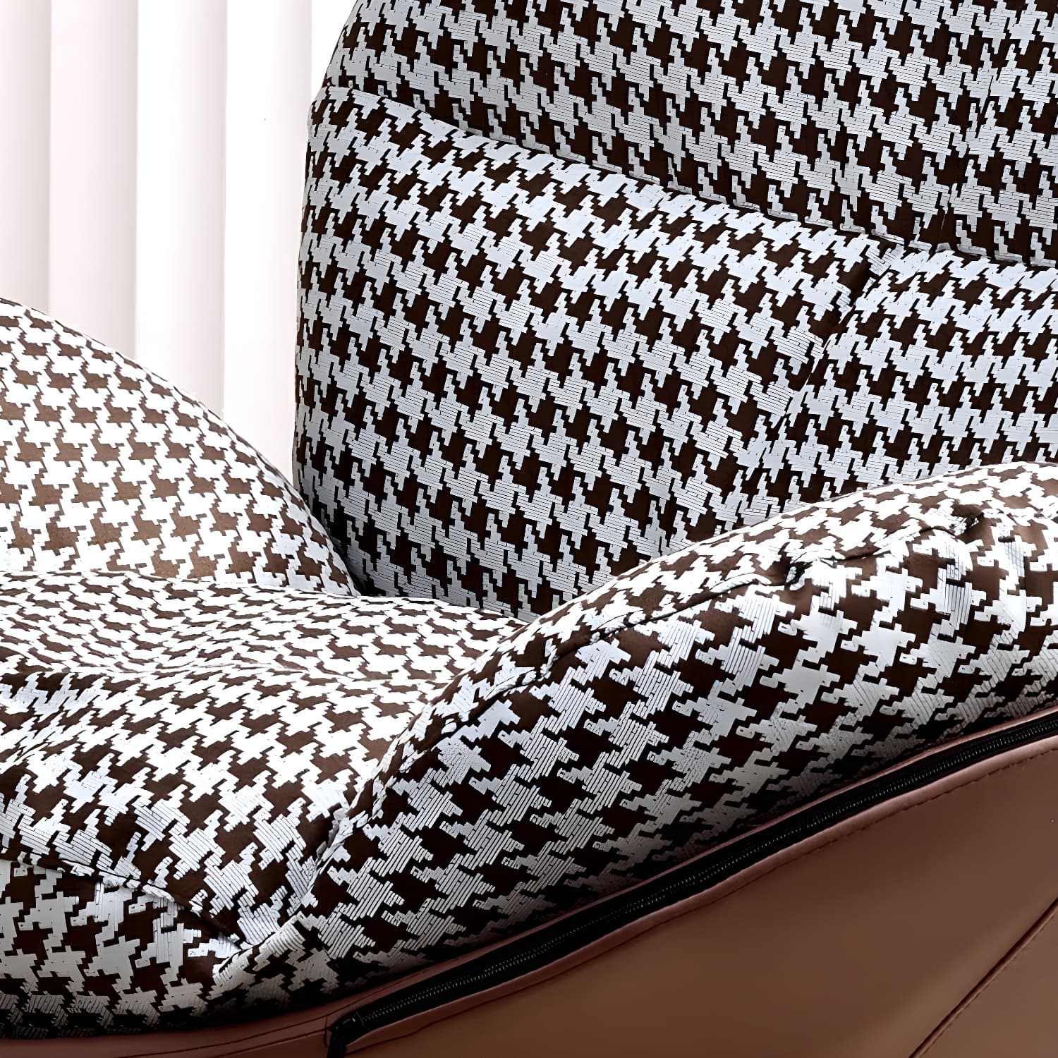 Modern Upholstered Indoor Rocking Chair with Removable Cushions and Slipcover for Enhanced Comfort - image 14