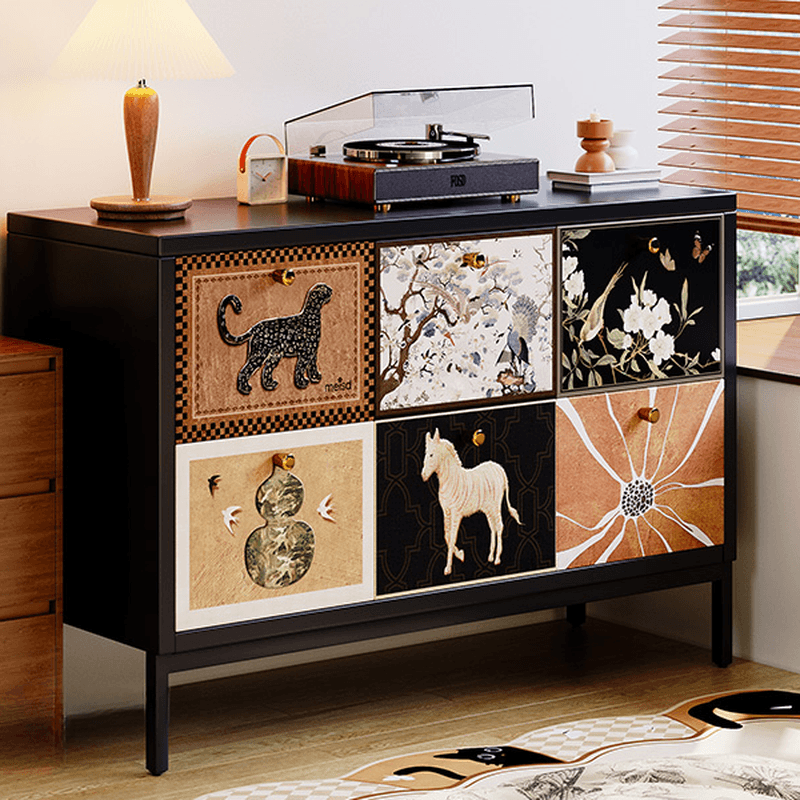 Detached Decorative Cabinet with Damp-proof Steel Countertop - image 5