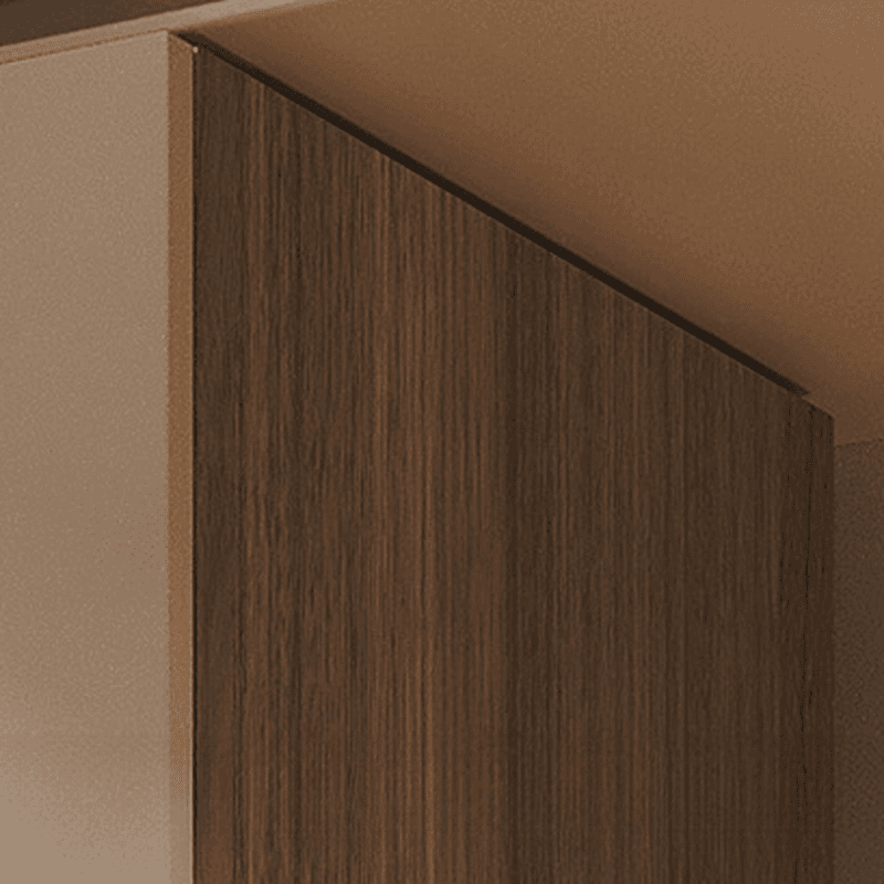 Sand Minimalist Laminate Cabinet Armoire with Soft Close Drawer, Soft Close Door, Interior Shelves, and Clothing Rod - image 3