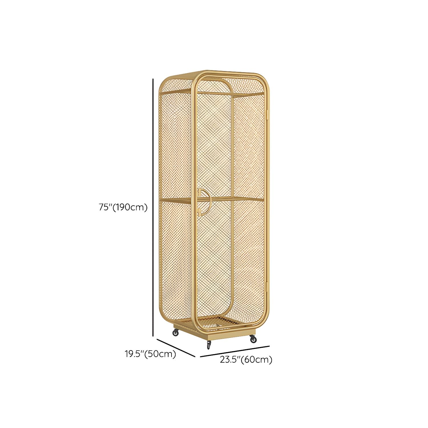 Contemporary Wardrobe Closet Metal Wardrobe Cabinet for Bedroom - image 33