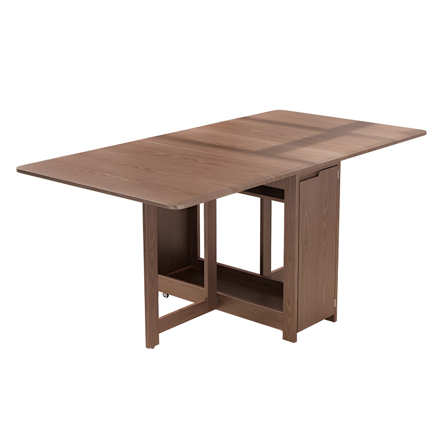 1/3/5/7 Pieces Modern Solid Wood Multi Purpose Folding Dining Set for Home - image 8