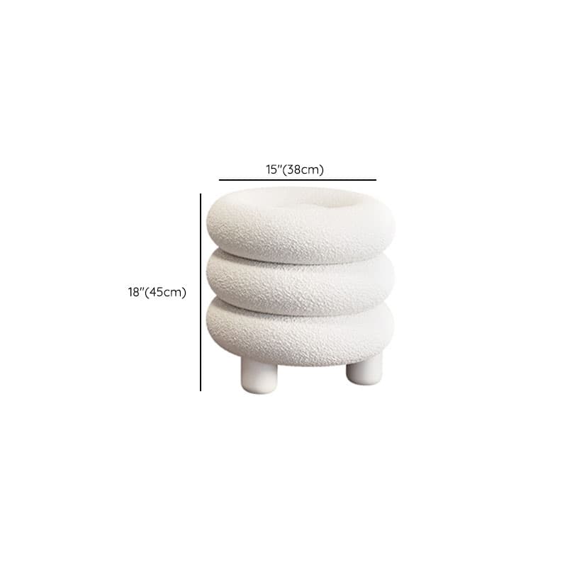 Modish Large/Standard Vanity Set with Lumber Table Top, White Seating, 5 Drawers, Light Up Mirror, and Chair - image 15
