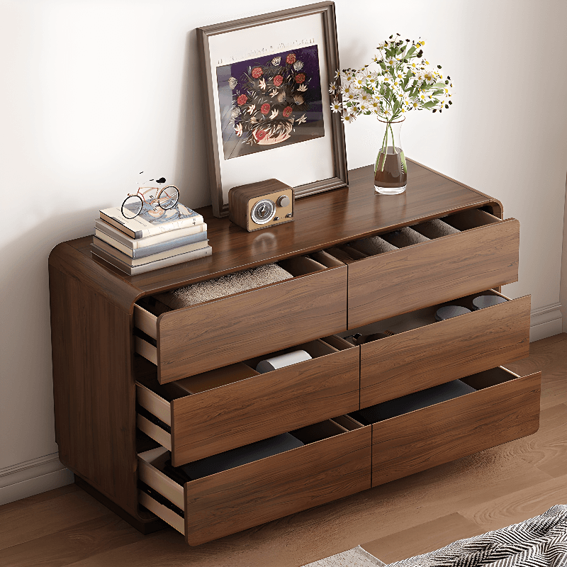 Classic Rectangle Independent Decorative Cabinet with Lumber Countertop and Auburn Soft Close Drawer - image 4