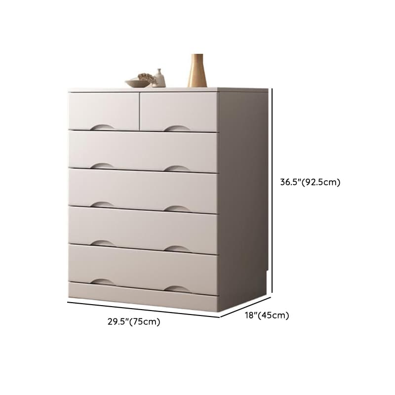 Light Gray Simple Cube Console Dresser for Parlor - image 10