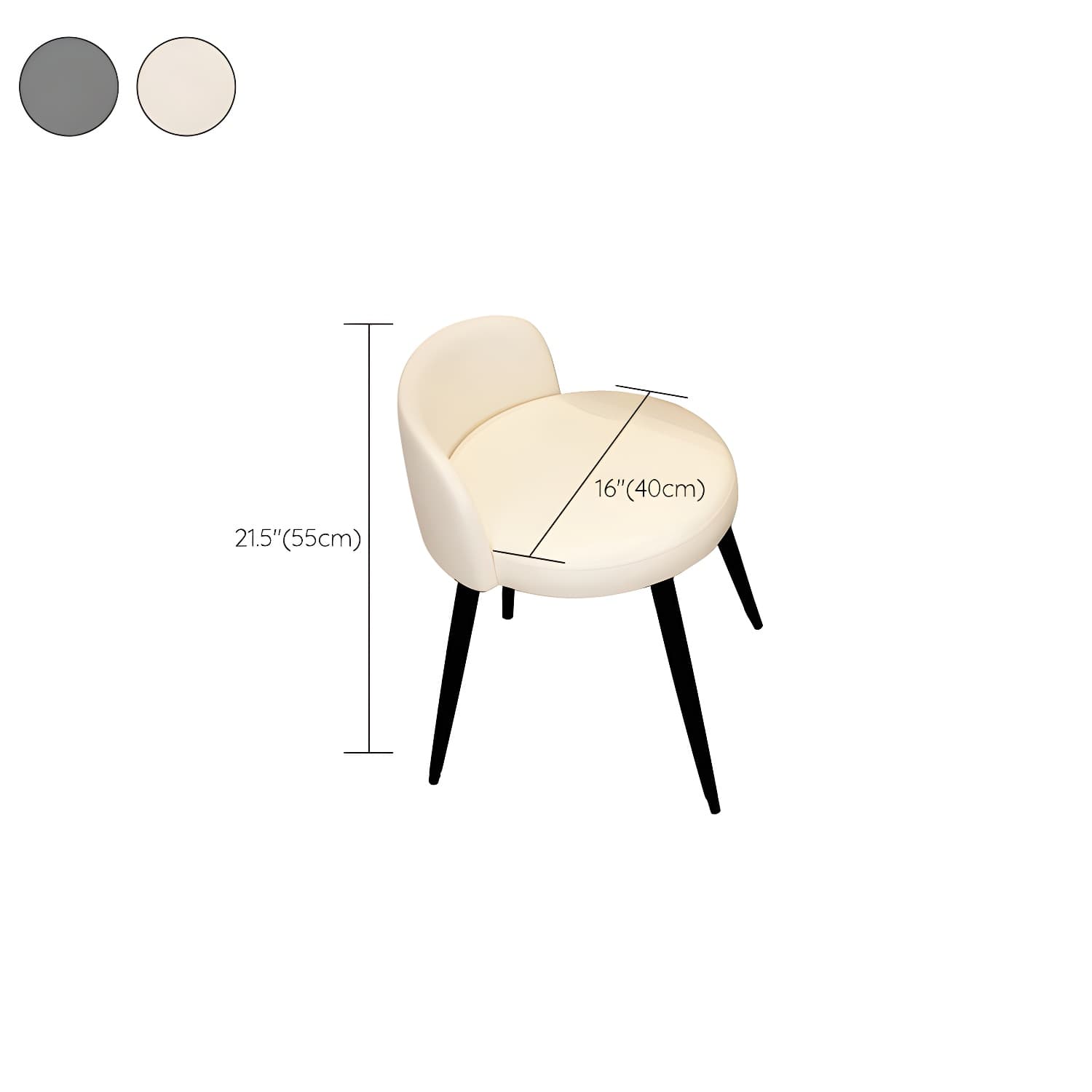 Contemporary Bedroom Makeup Vanity Desk Stone Vanity Dressing Table - image 18