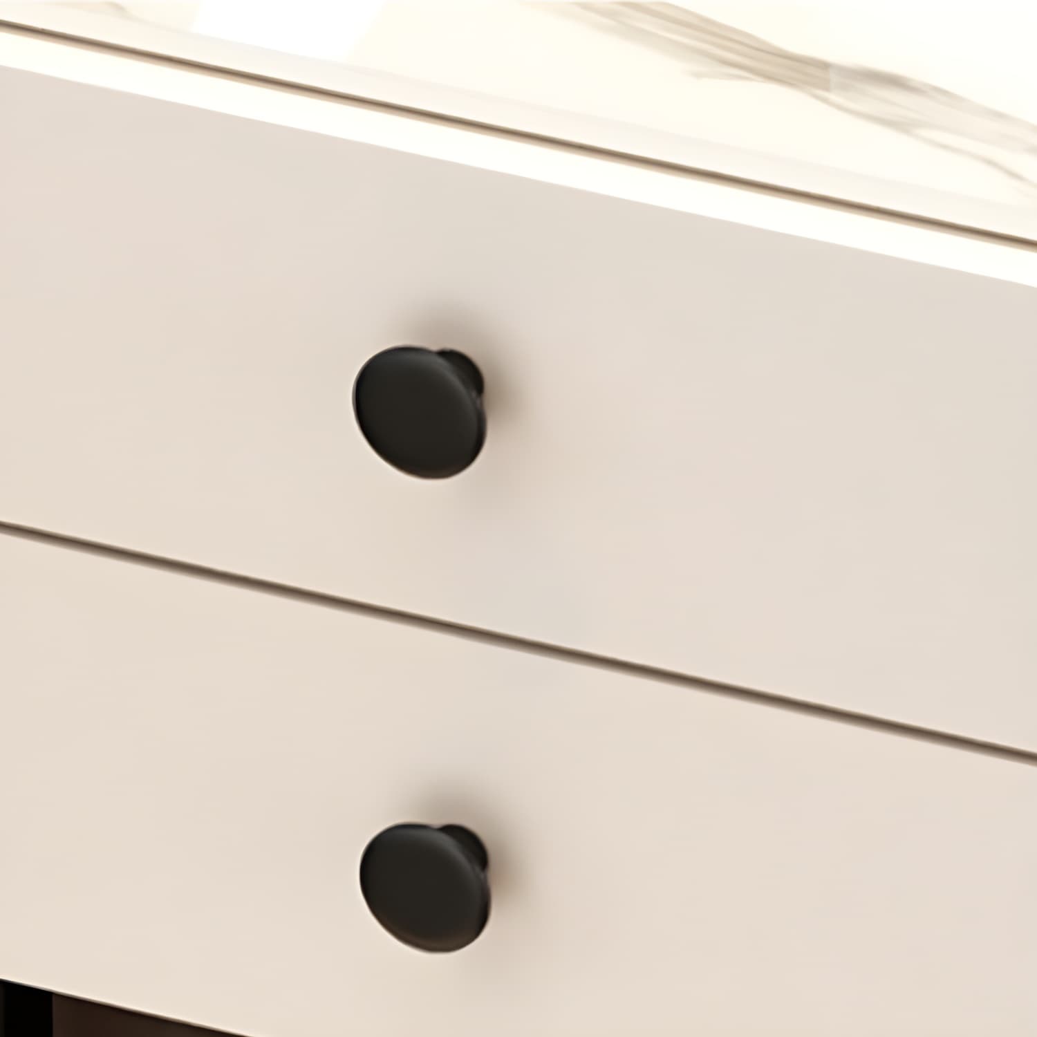 Contemporary Bedroom Makeup Vanity Desk Stone Vanity Dressing Table - image 13