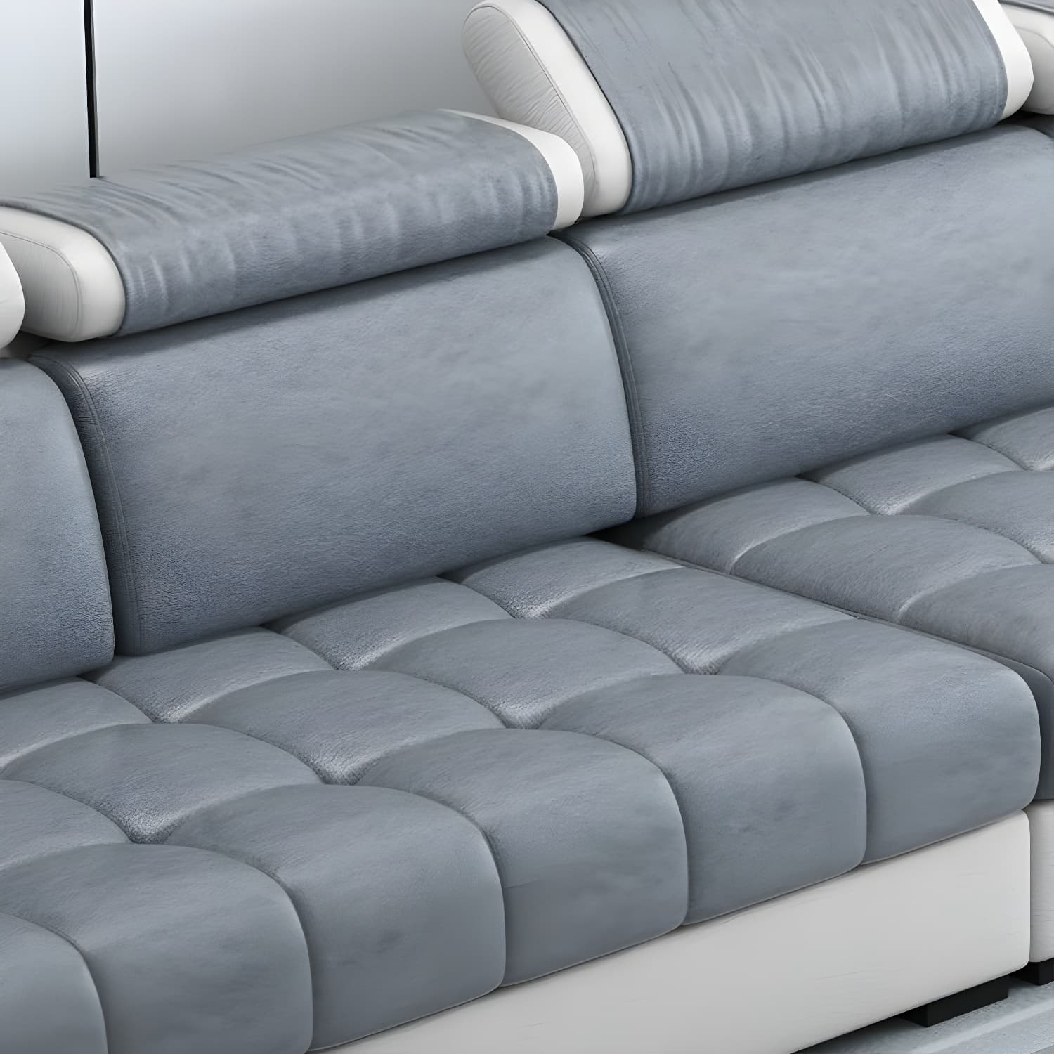 Contemporary L-Shaped Sectional Sofa with Adjustable Pillows and Storage - image 13