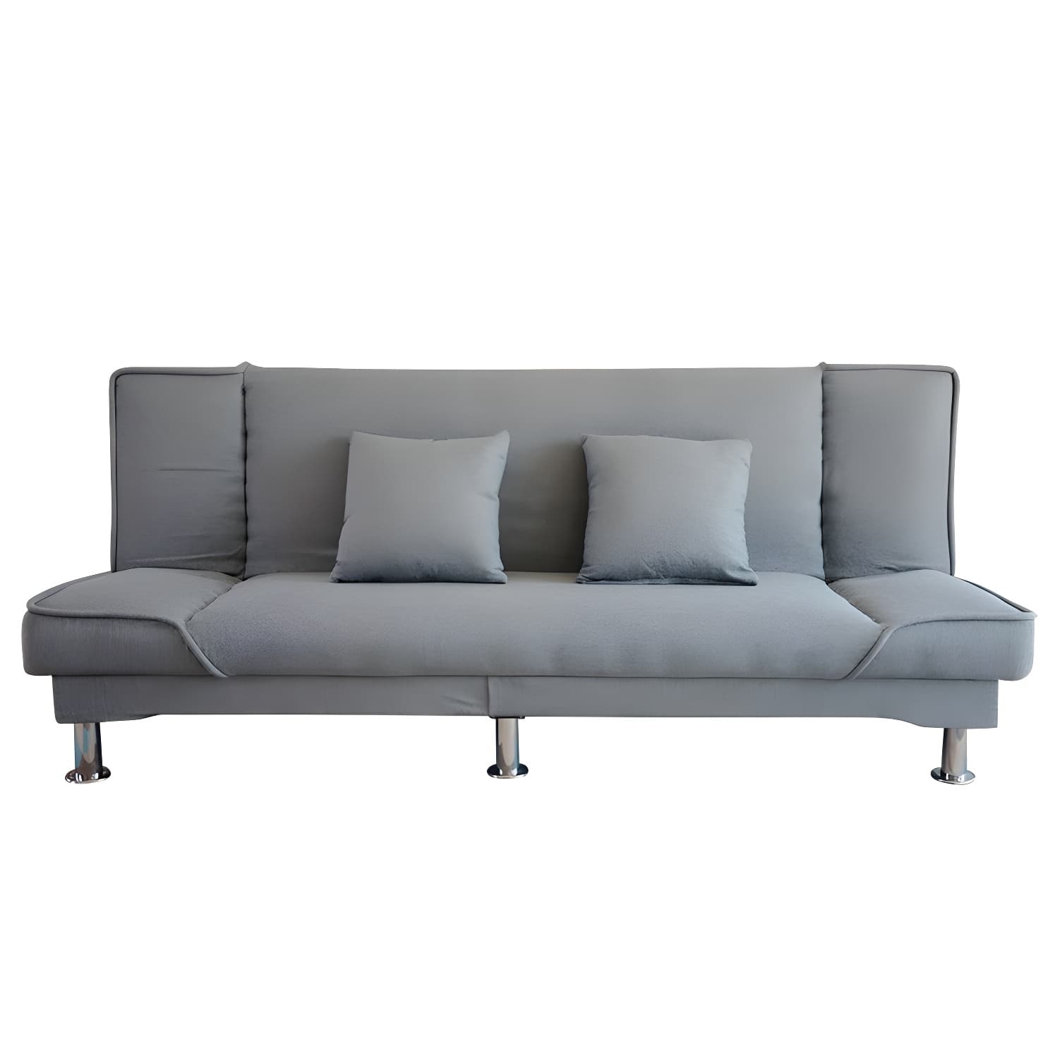 Armless Settee with Cotton Blend 19.68" W Convertible Sleeper Sofa for Living Room - image 14