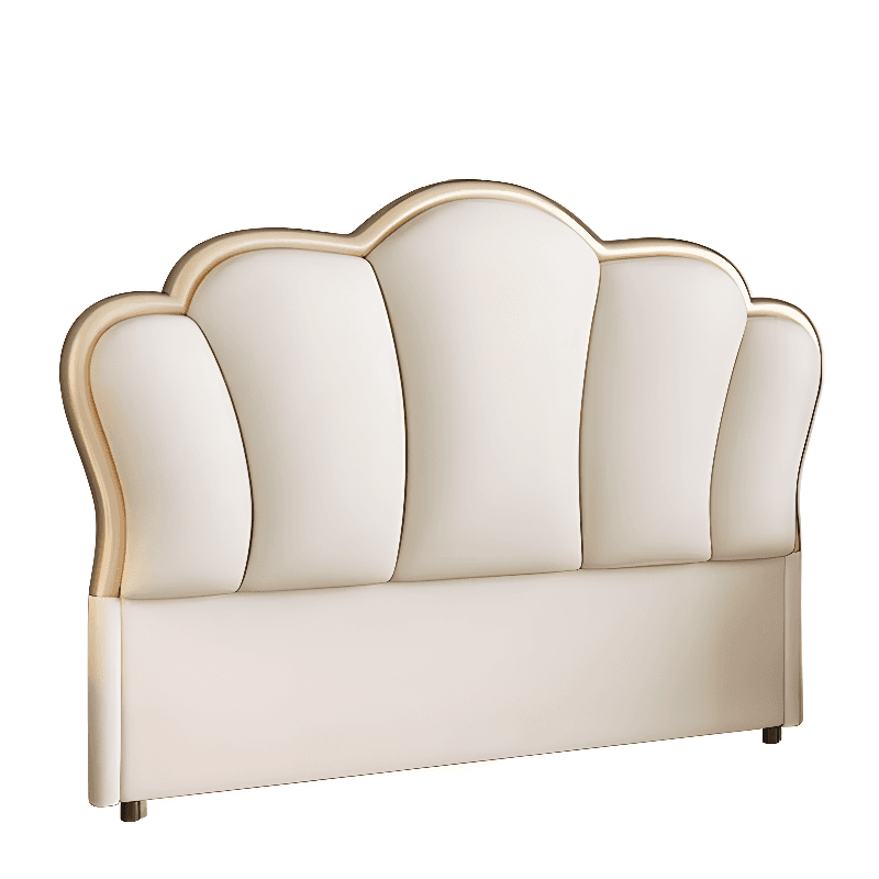 Contemporary Free-standing Standard Full(54"W x 75"L)/Twin(38"W x 75"L) Portman Panel No Distressing With Legs in Wood - image 12