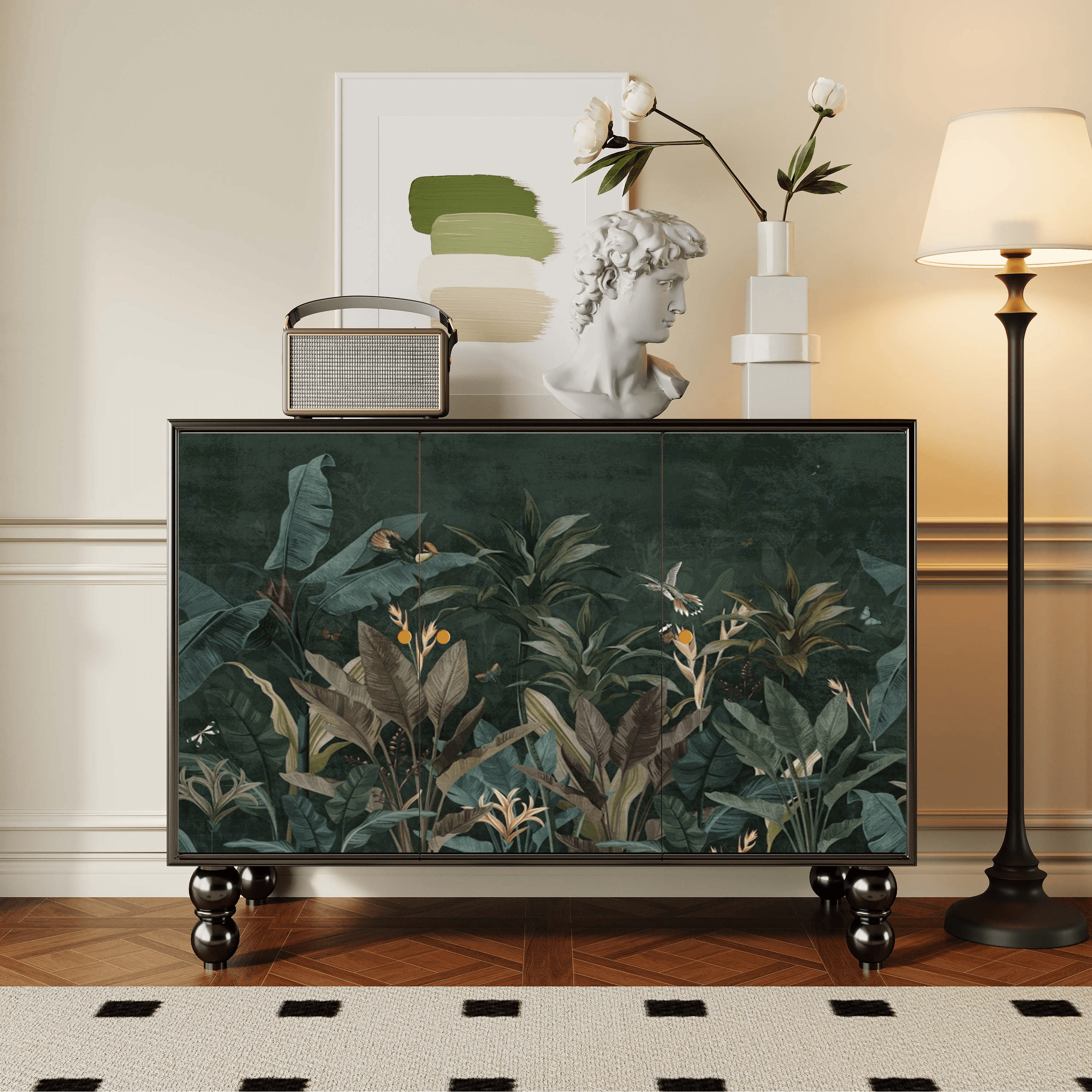 Parlor Detached Sideboard with Six Internal Shelves and Benchtop - image 14