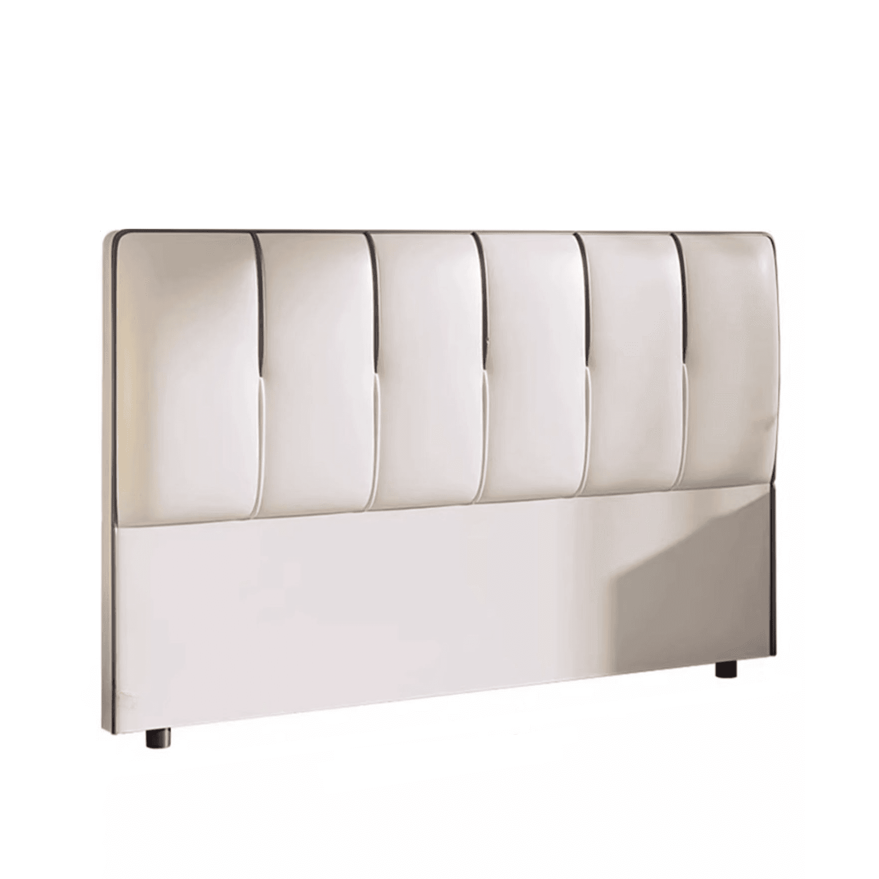 Modish Panel Headboard in Pine Wood with No Distressing, Rectangle Shape for Queen/Full/Twin XL Bed, Featuring Sponge Upholstery and Standard Height - image 8