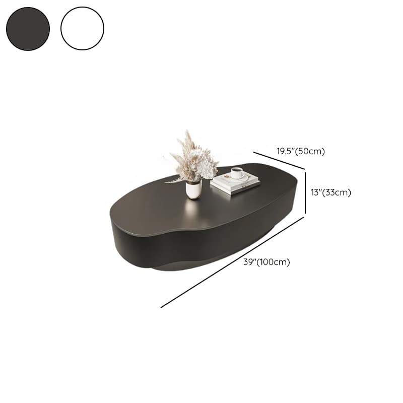 Double Nesting/Single Round/Irregular Accent Table for Living Room with Slate/Glass Tabletop in a Casual Style - image 13