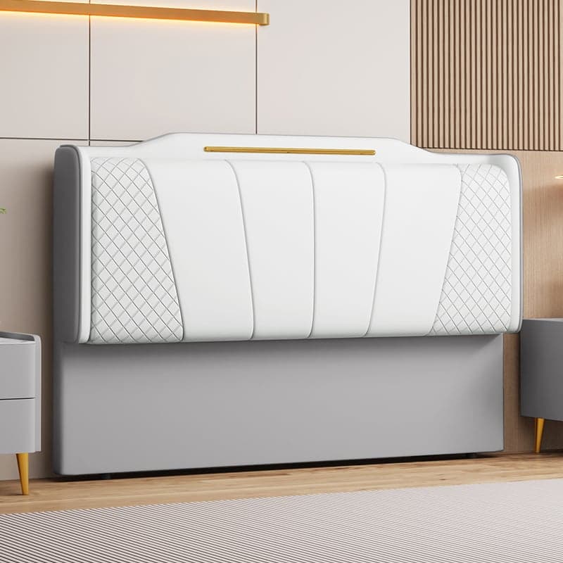 Casual Camelback Wood Panel With Legs & Sponge Cushion for Queen(60"W x 80"L)/Full(54"W x 75"L)/Twin(38"W x 75"L) Bed, Standard（36-55“） - image 8