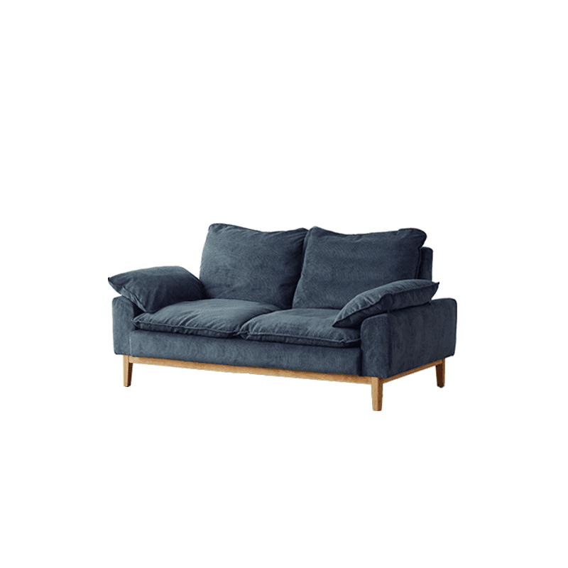 Contemporary Seats 2/1 Person Straight/L-Shaped Horizontal Left Sofa Couch /Chaise with Natural Wood Frame - image 12