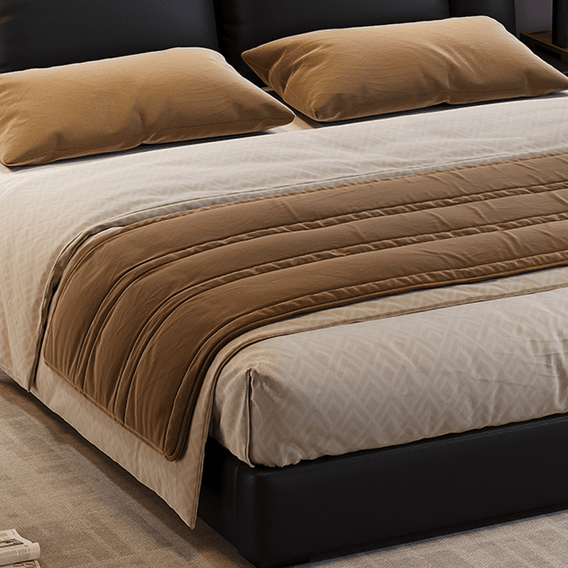 Solid Color Storage Bed/Platform Bed in Pine Wood for Bedroom - image 7
