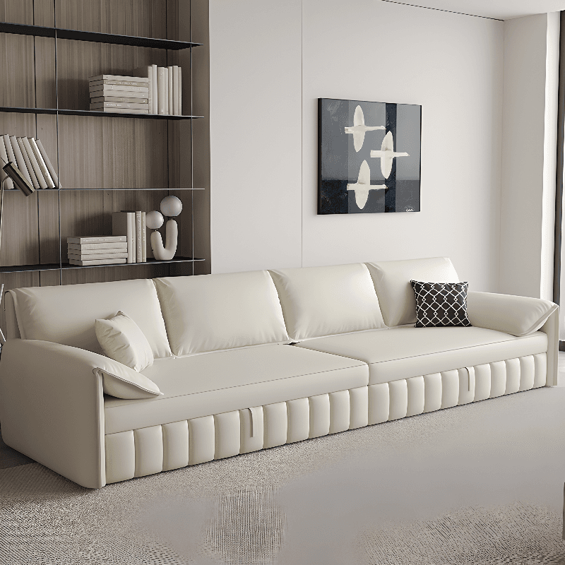 L-Shape/Straight Left Hand Facing/Horizontal Sofa Recliner/Convertible Sofa with Under-seat-storage - image 3