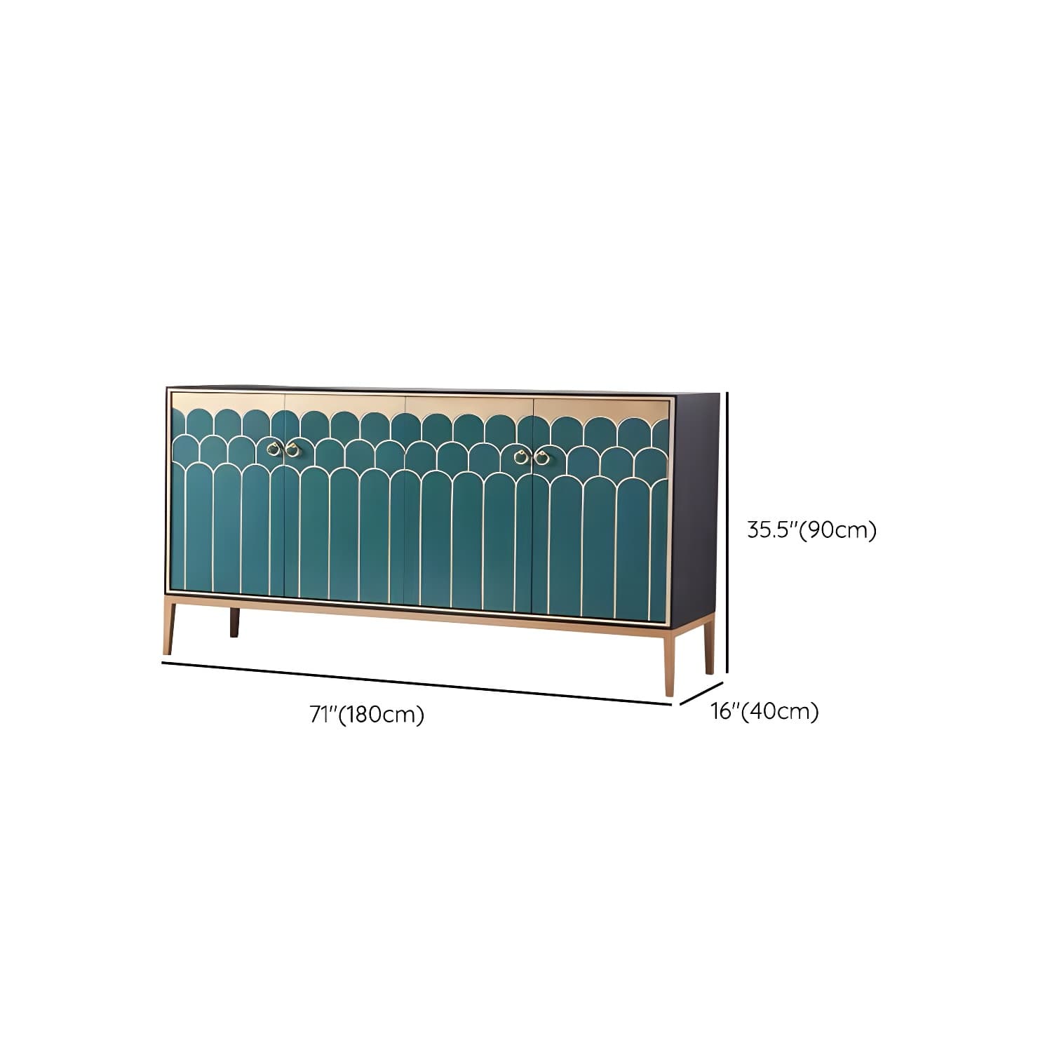 Modern Storage Chest Manufactured Wood Dresser , 12.48/15.6 Inch Width - image 29