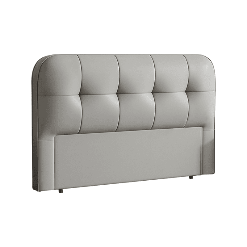 Simplistic Style Panel Headboard with No Distressing, Piled Tufted Rectangular Shape for King/Queen/Full Bed, Featuring Sponge Upholstery Fill and Standard Height - image 8