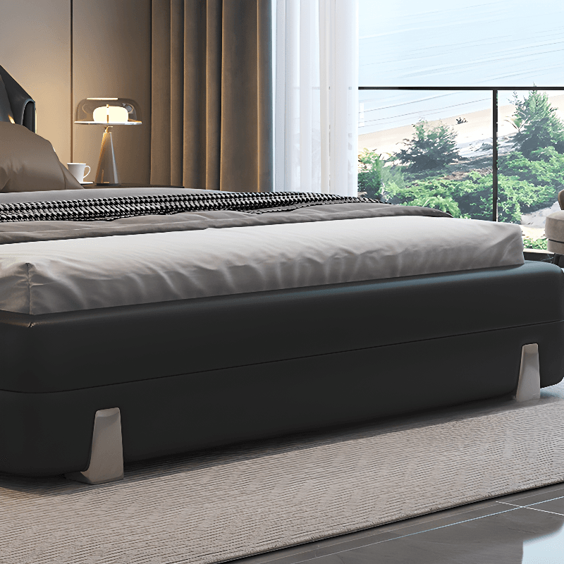 Solid Color Storage Bed/Platform Bed with Pine Wood Frame for Living Room - image 4