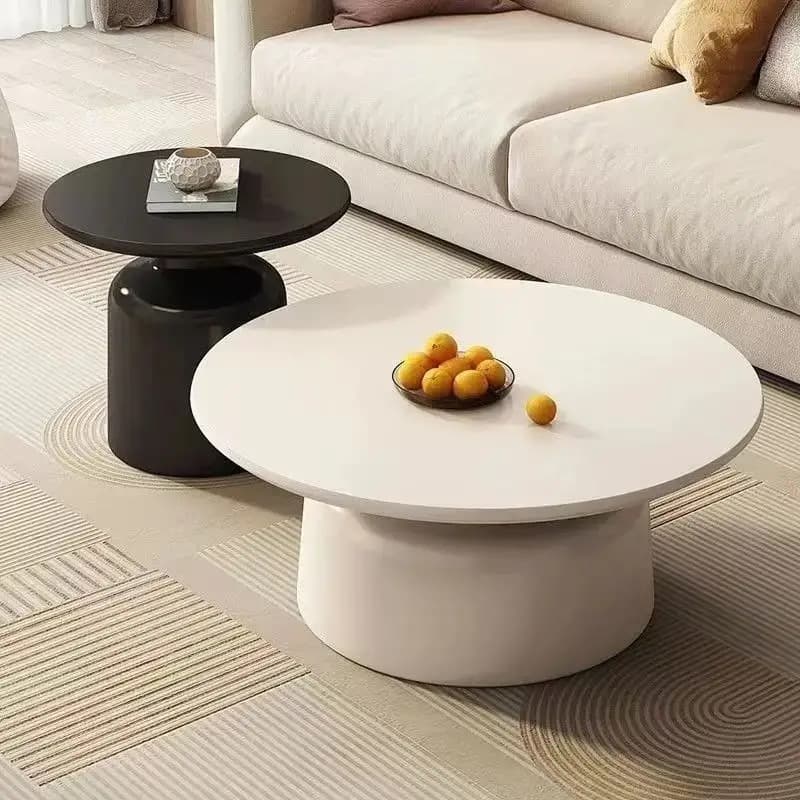 Orbicular Lumber Board Game Coffee Table for Home Use