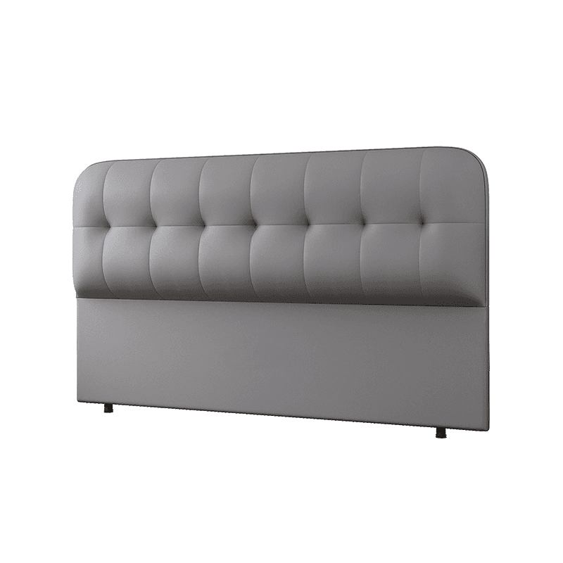 Simplistic Style Panel Headboard with No Distressing, Piled Tufted Rectangular Shape for Queen/Full/Twin XL Bed, Sponge Upholstery, Standard Height - image 5