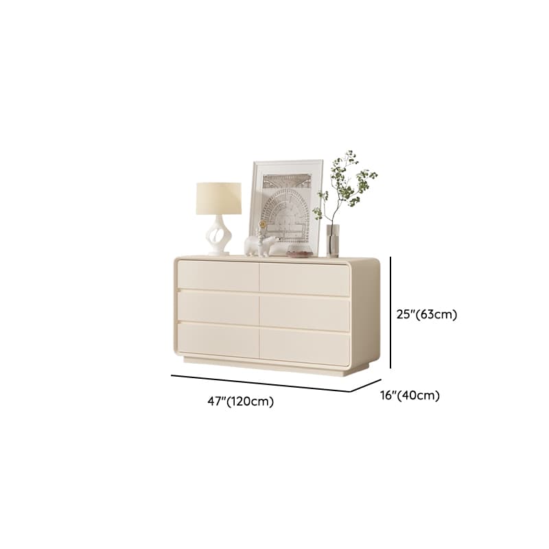 Chalk Casual Particle Board Wood Bachelor Chest/Console Dresser/Semainier with 5 Drawers/3 Drawers/4 Drawers Vertical/Horizontal - image 15