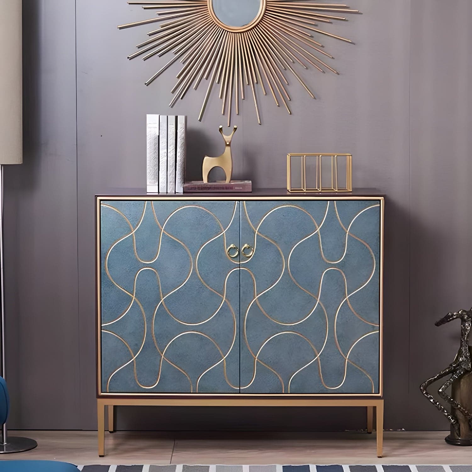Modern Storage Chest Manufactured Wood Dresser , 12.48/15.6 Inch Width - image 4