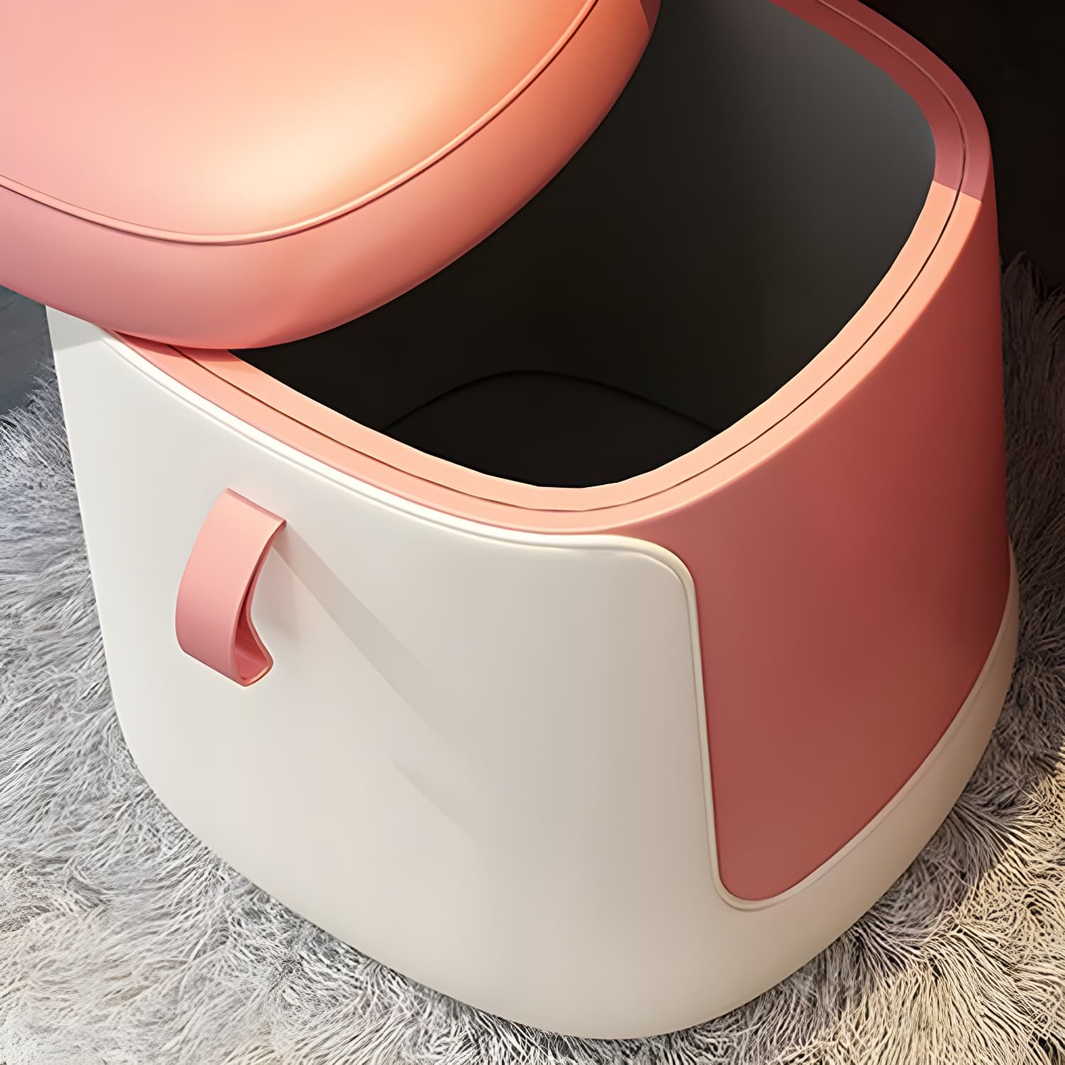 Contemporary Make-up Vanity with 5 Storage Drawers for Bedroom - image 14