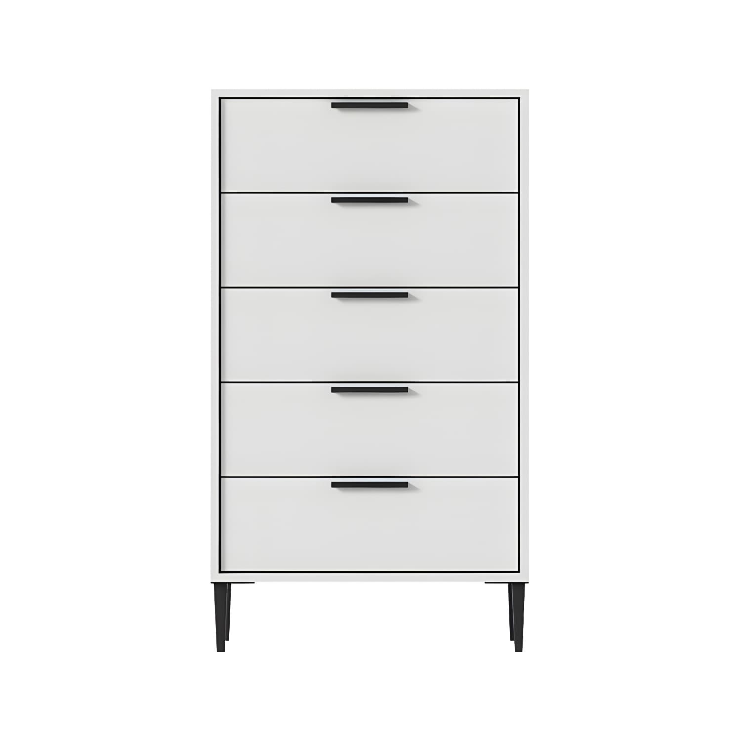22.83" L x 11.81" W Contemporary Wood Accent Chest with Drawers - image 8