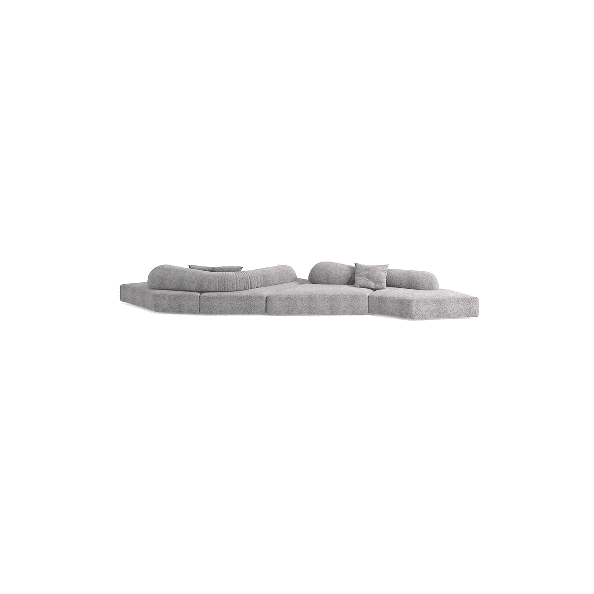 L-Shape/Straight Sofa/Corner Sectional with Left/Horizontal Orientation and Button-tufted Detail - image 3