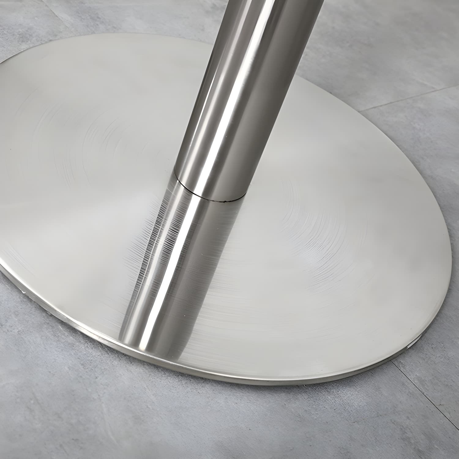 Mid-Century Modern Cocktail Table Pedestal 1 Single Coffee Table - image 8