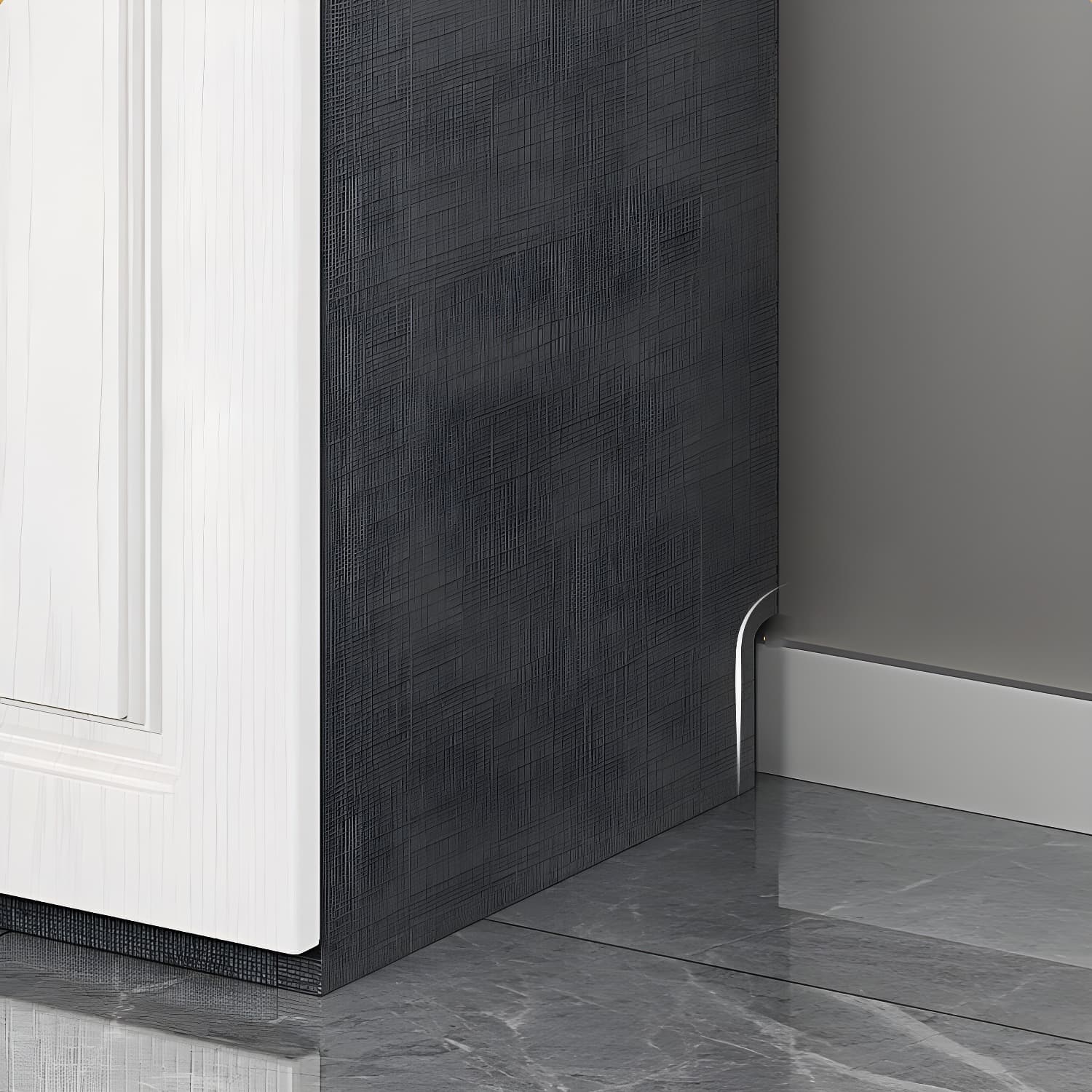 Modern Style Wooden Wardrobe Soft Close Door Wardrobe Closet with Drawer - image 11