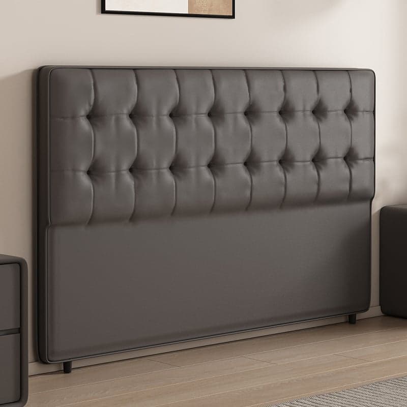 Minimalist Free-standing Standard Full(54"W x 75"L) Wood/ Upholstery Panel No Distressing With Legs and Stitch-tufted - image 3