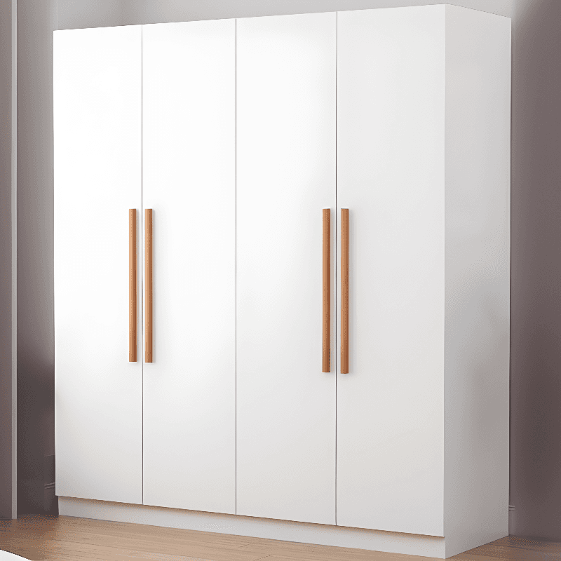 Modern Timber Detached Wardrobe with Soft Close Drawer, Soft Close Door, Interior Shelves & Clothing Rod - image 18